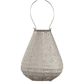 Artikelvorschau Lumiz Solar Laterne Topaze 225/200mm - Helles Taupe (1 Stück)