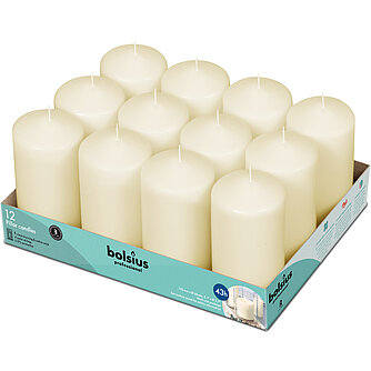 Bolsius Stumpenkerzen 130/68 mm (12er Pack) Artikelvorschau Stumpenkerzen 130/68 mm (12er Pack)