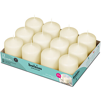 Bolsius Stumpenkerzen 80/58 mm (12er Pack) Artikelvorschau Stumpenkerzen 80/58 mm (12er Pack)