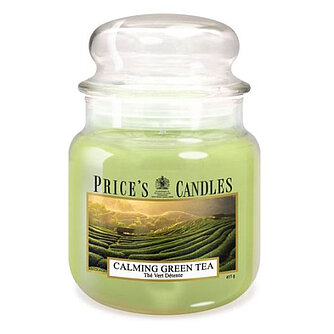 Prices Candles Apothekerglas 411g - Calming Green Tea (1 Stück) Artikelvorschau Apothekerglas 411g - Calming Green Tea (1 Stück)