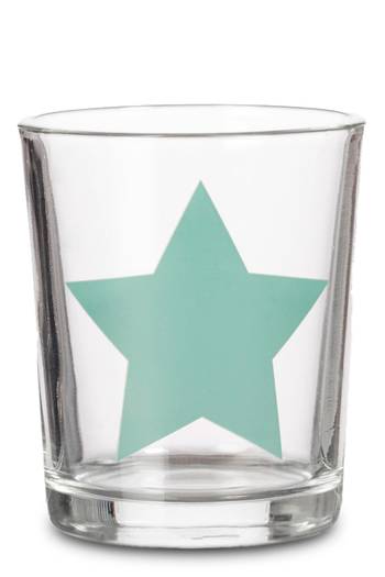 Teelichthalter STAR - 8 x 7 cm (1 Stück) - green