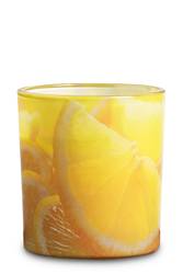 Bolsius: Duftglas Citronella - gelb 80/72mm (1 Stück)