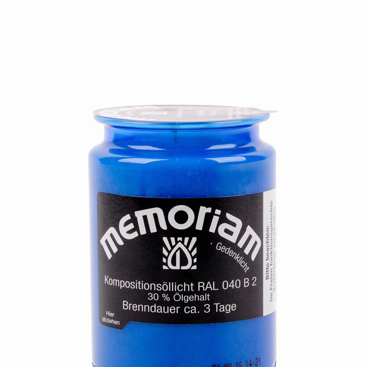 12x Memoriam 4 T Premium Grabkerzen Grablichter Öllichter Motive Wählbar Aeterna