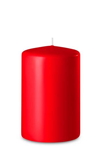 Wenzel: Stumpenkerzen 120/60 mm (Safe Candle) - 16 Stück - rubin
