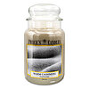 Eine Apothekerglas-Kerze von Prices Candles in der Größe 19,5x10cm mit dem Duft Warm Cashmere und einem Gewicht von 630g.