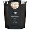 Bolsius Marble Duftglas Onyx Earth mit Marmoreffekt und dekorativem Decke