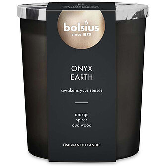 Bolsius Bolsius: Marble Kollektion Duftglas mit Deckel 110/96mm - Onyx Earth (1 Stück) Artikelvorschau Bolsius: Marble Kollektion Duftglas mit Deckel 110/96mm - Onyx Earth (1 Stück)