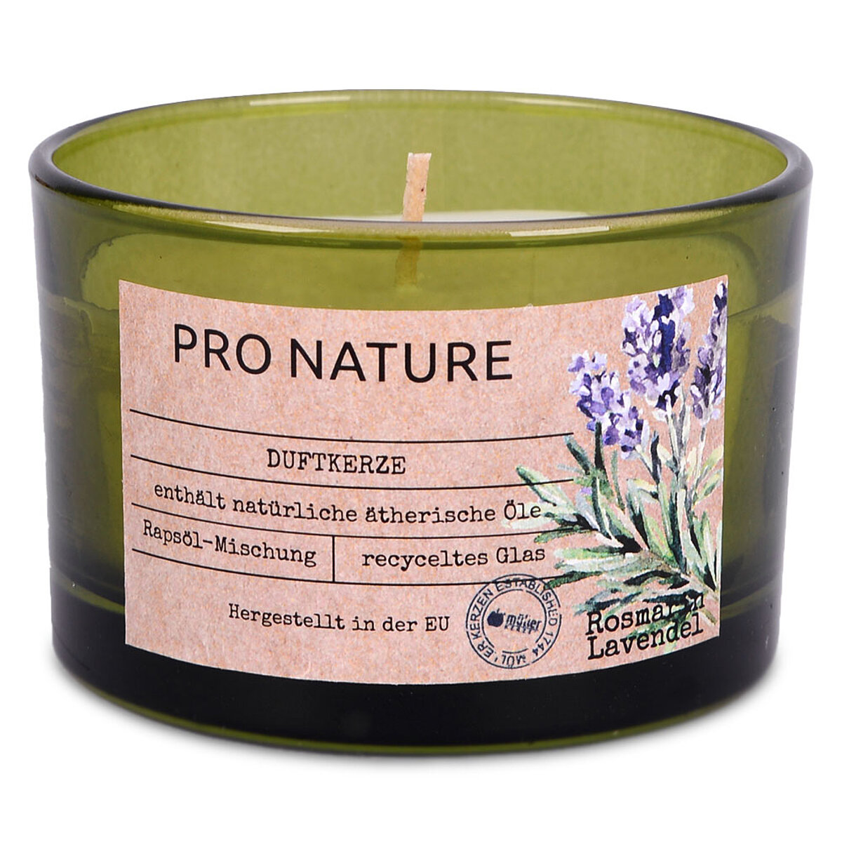 Produktbild von Müller Kerzen PRO NATURE Stumpenkerzen