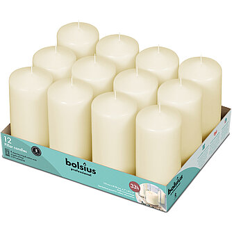 Bolsius Stumpenkerzen 120/58 mm (12er Pack) Artikelvorschau Stumpenkerzen 120/58 mm (12er Pack)