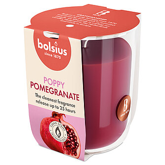 Bolsius True Scents Duftglas klein 80/73mm - Granatapfel Artikelvorschau True Scents Duftglas klein 80/73mm - Granatapfel