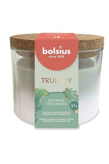 Bolsius: Duftglas True Joy - Botanic Freshness (1 Stück)