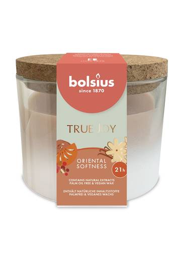 Bolsius: Duftglas True Joy - Oriental Softness (1 Stück)