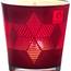 Bolsius: Teelichthalter "Sparkling" 77/75 mm (1 Stück) - rot
