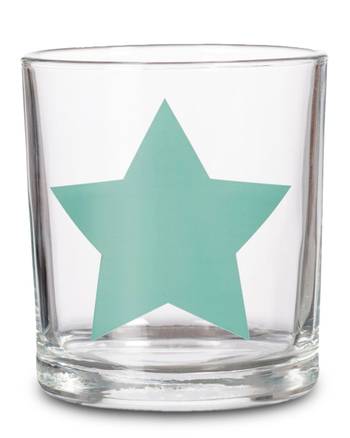 Teelichthalter STAR - 6,5 x 5,5 cm (1 Stück) - green