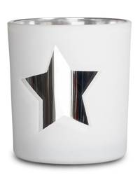 Teelichthalter Spiegelglas STAR - 80/70 mm