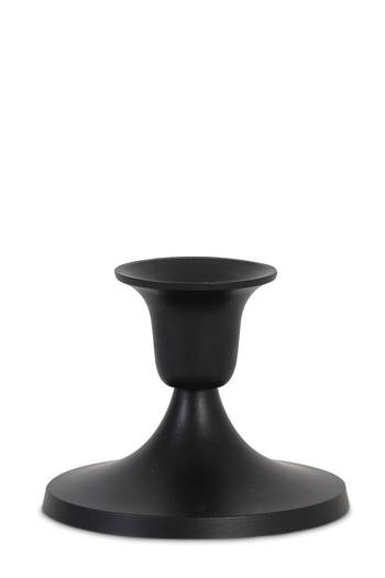 Light & Living - Kerzenständer 9,5x8cm Trippier schwarz (1 Stück)