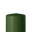 Wenzel: Stumpenkerzen 80/60 mm (Safe Candle) - 16 Stück - jägergrün