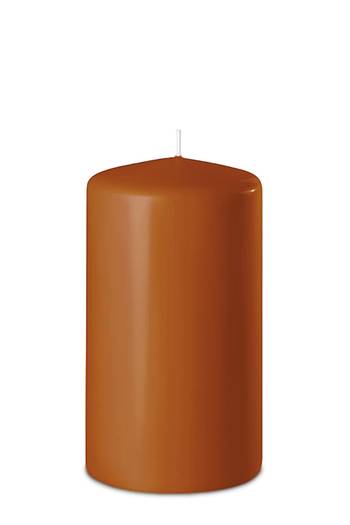 Wenzel: Stumpenkerzen 100/50 mm (Safe Candle) - 24 Stück - kürbis