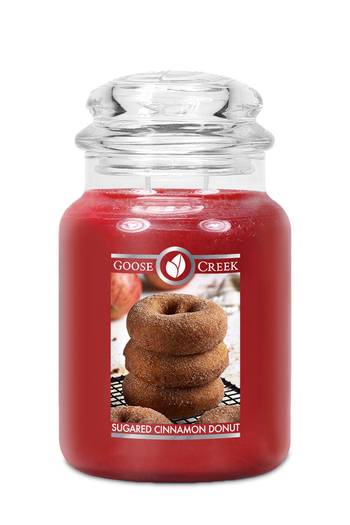 Goose Creek - 2-Docht Duftglas - Sugared Cinnamon Donut (680g)