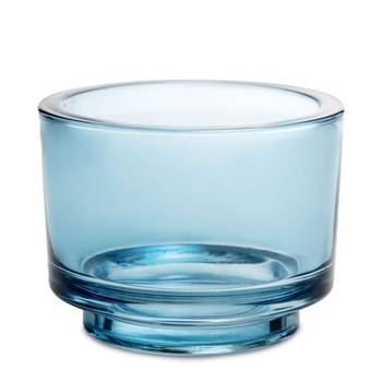 Sandra Rich - Teelichthalter 70/92 mm - Eisblau (1 Stück)